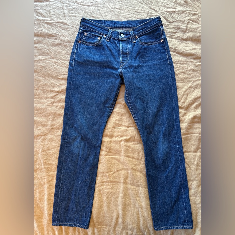 Women’s selvedge Levi’s 501, made in USA